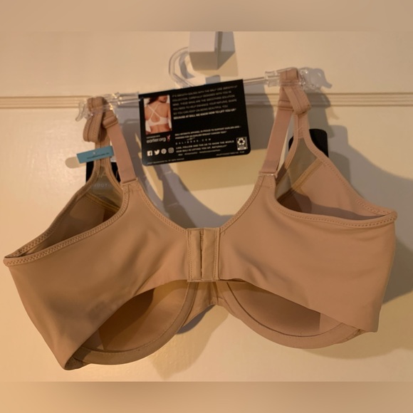Bali Ultra Light Smoothing Underwire Bra. 38C. Light tan. - Picture 5 of 5